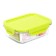 Oursson glass container, 630 ml, green