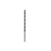 Wood drill KWB CV, 20x250 mm, shank d = 13 mm