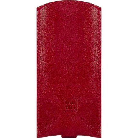 Key of zipper, length 15 cm, red color