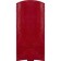 Key of zipper, length 15 cm, red color