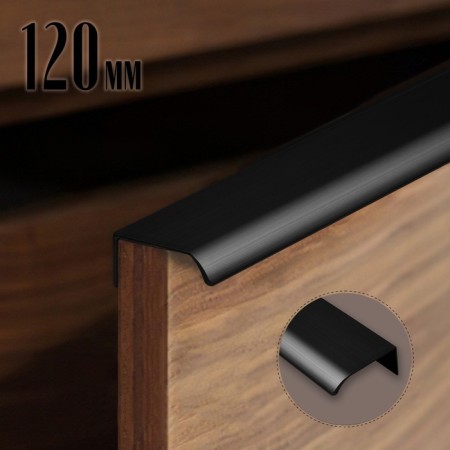 Penfois handle Cappio RT002BL, l = 120 mm, m/o 96 mm, black color black-1