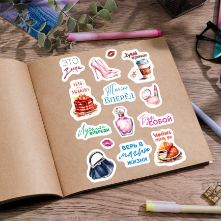 Paper stickers "This is a sign", 14 x 21 cm-2
