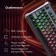 Keadlor Rick 717g Black Death Black/Gray USB Multimedia for Gamer LED (476395)