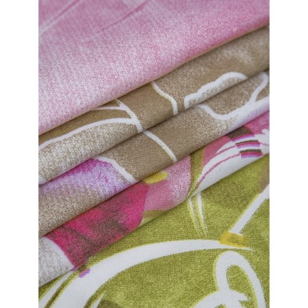 Bed linen euro amore mio, size 200x210 cm, 200x215 cm, 70x70 cm - 2 pcs, pink color-7