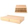 Organizer for pastel Gamma "Studio", 2 levels, 27 x 7.3 x 41 cm, beech