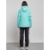 Ski costume female, size 54, turquoise color