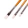 System Synthetics 3 pieces Koh-I-Noor No. 2/4/6, flat, blister