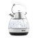 Electric kettle KitFort KT-678, glass, 1.7 l, 2200 watts, auto shutdown, silver