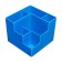 Organizer stand for the office 6 departments Blue color