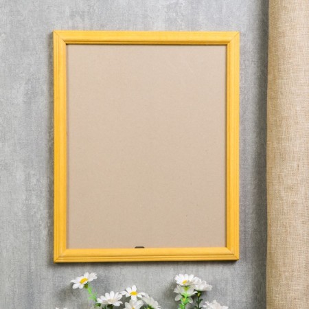 Photo frame wood 24x30 cm pine (plastic screen), mix
