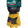 Kraftool Panzer 11320-XL gloves, combined, leather, size XL