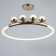 RONI LED LED 85W gold 50x50x9-100 cm Bayerlux