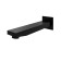 Built -in spout for the bath Wasserkraft A220, brass, black