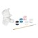 Set for painting from gypsum "kitten", figure height - 8.5 cm, with paints and brush