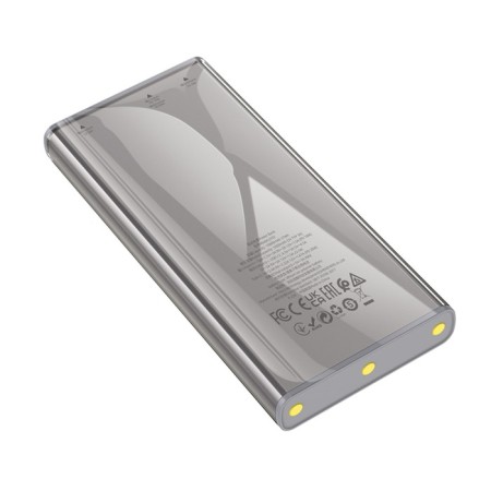 External battery Hoco J103, 10,000 mAh, USB/type-C, 3 A, gray-6