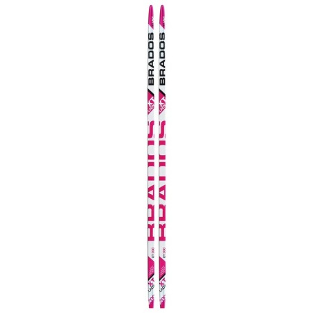 Plastic skis, 200 cm, with a notch, Mix color-9