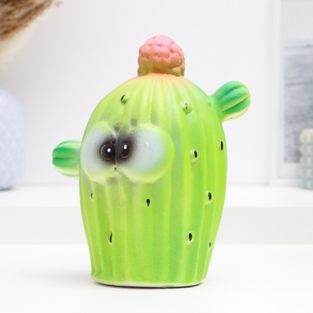 Cactus piggy bank 18cm-1