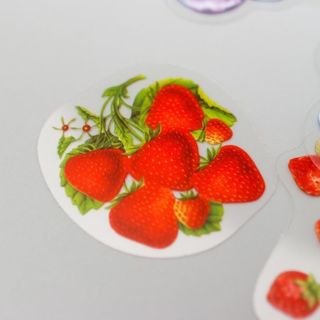 Stickers for creativity "Berries in a jar" set of 35 pcs 13.4x9 cm-2