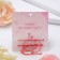 Bracelet-reinforcing "Red thread" in love happiness, set 2 pcs., Color silver, d = 5.5 cm