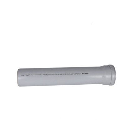 Sewer pipe SKB-0002-011050, D = 110 mm, 500 mm, silent