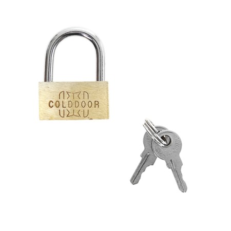 Locking castle, type 1, 26x35 mm, 2 keys