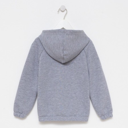 Kids (hoodies, trousers) minku color light gray melange, height 152-13