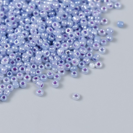 Glass beads 12/0 "Color middle. Cornflower" 30 g