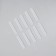 A set of proofreaders for ingrown nails, 10 pcs, white color