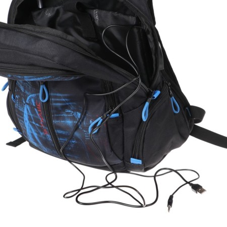 Youth backpack 43 x 28 x 16 cm, ergonomic back Skyname 91, 91-5-12