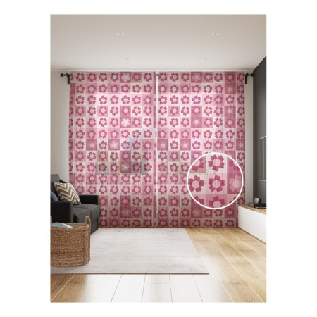 Photo "panel in a flower", size 145x265 cm, 2 pcs