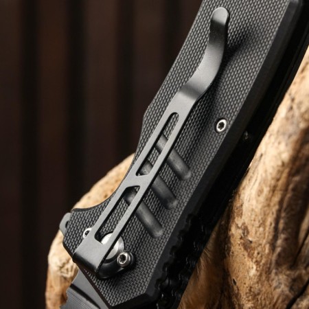 Folding “Leader” knife 20cm, 84mm/3mm blade, with a sling-6