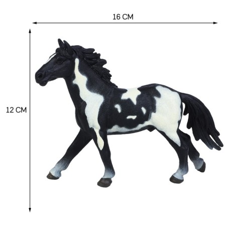 Figure "World of horses: Black and white horse"-3