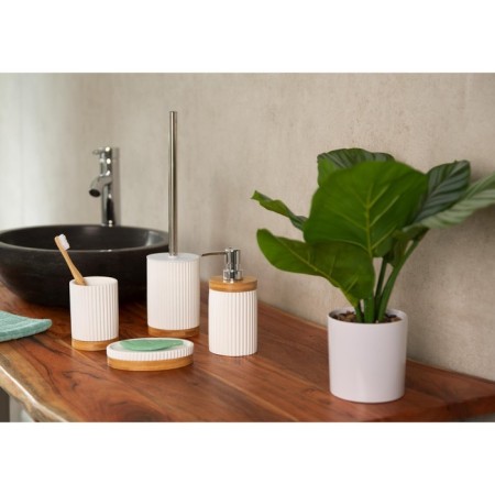 Soap dish, 13.7x9.3x3 cm, white-1