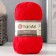 Yarn "etamin" 100% acrylic 180m/30g (434 red)