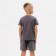 Set for a boy (shirt, shorts) minku: Cotton Collection color gray, height 134