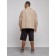 Jeaning jacket men's, size 52, beige color