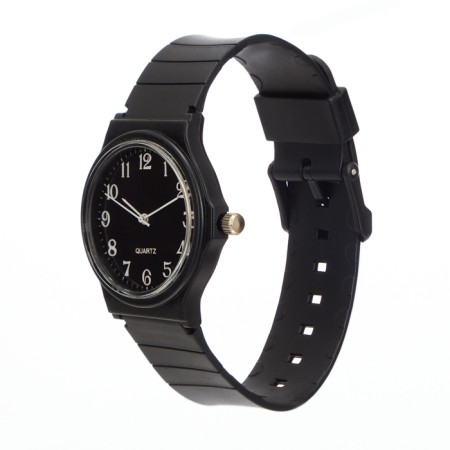 Men's watch, d-3.6 cm, black dial-1