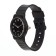 Men's watch, d-3.6 cm, black dial