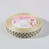 Kapron tape "Peas", 15 mm, 23 ± 1 m, beige color