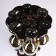 Mini-bar "Golden net flowers" Bar stand, 6 fuherok/ 6 stacks