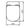 Sitting and Ideal Standard Tesi T352701 toilet cover, thin, with microlyff