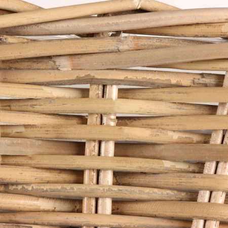 Wicker basket, 30x20xh15cm, natural, rattan-3