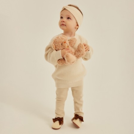 Jumper Knitted SL Home, r.80-86 cm, milk-3