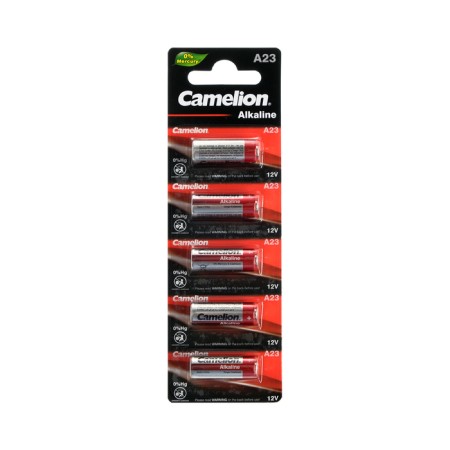 Battery Alkalin Camelion Mercury Free, A23 (MN21, LR23A, LRV08) -5BL, 12V, blister, 5 pcs.
