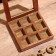 Game desktop "Cross-cuts" 13x13 cm, manpower, brass