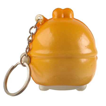Square “Bunny”, on a key fob, color mix-3