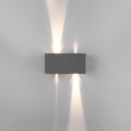 Architectural backlight Elektrostandard, Winner Led 12 W, 100x200x100 mm, IP54, gray color-5