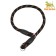 Collar - dog noisy, 1.2 x 60 cm, black and red