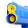A gun with a target, shoots suckers and balls