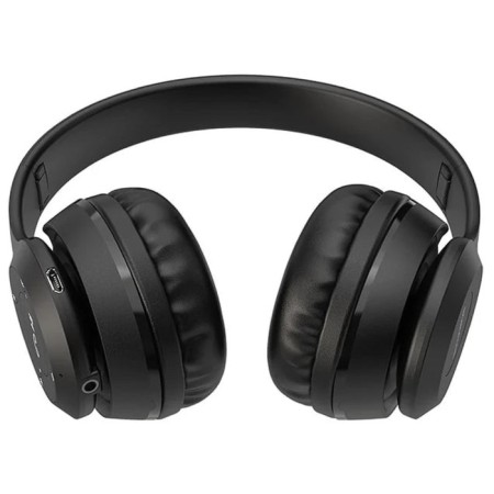 Headphones Borofone BO4 Charming Rhyme, wireless, invoices, BT5.0, AUX, 200 mAh, black-3